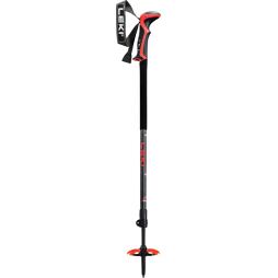 LEKI skialpinistické hole HAUTE ROUTE 2 Dark anthracite - darkred - black
