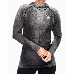 ODLO dámské triko s kapucí The BLACKCOMB ECO Base Layer černé