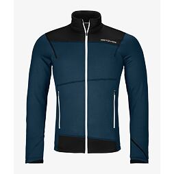 ORTOVOX pánská mikina FLEECE LIGHT Jacket Deep Ocean