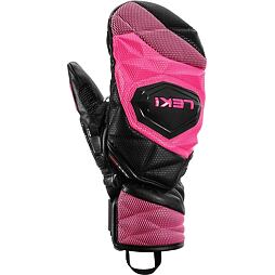 LEKI juniorské palčáky WCR Venom 3D Junior Mitt Black Pink
