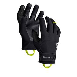 Lehké a větru odolné rukavice s ORTOVOX pánské skialpinistické rukavice TOUR LIGHT GLOVE Black Raven