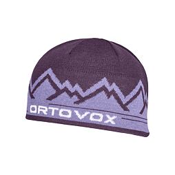ORTOVOX čepice PEAK BEANIE Wild Berry