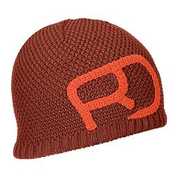 ORTOVOX čepice ROCK N WOOL BEANIE Clay Orange