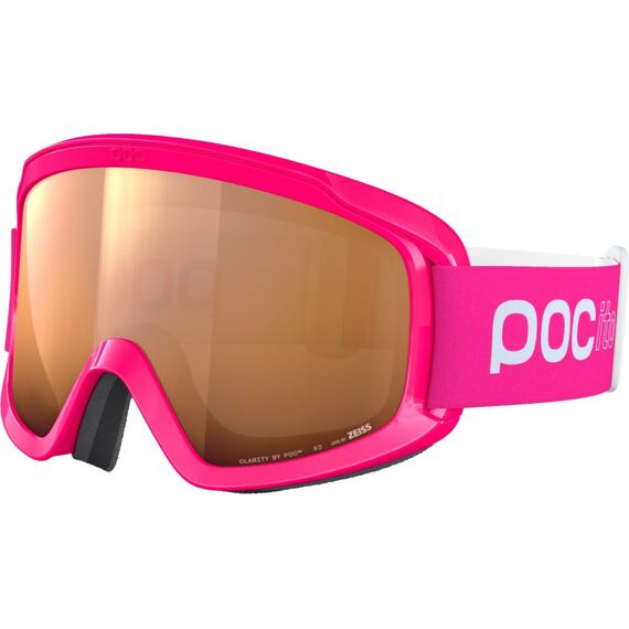 POCito dětské lyžařské brýle OPSIN Fluorescent Pink