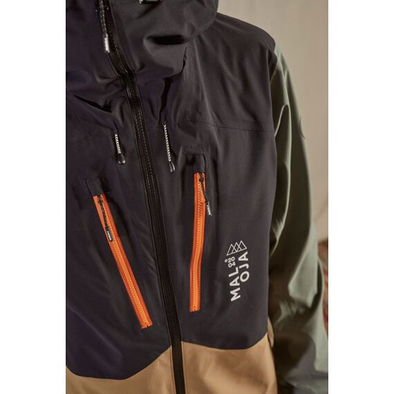 MALOJA pánská bunda RUMOM Deep Black
