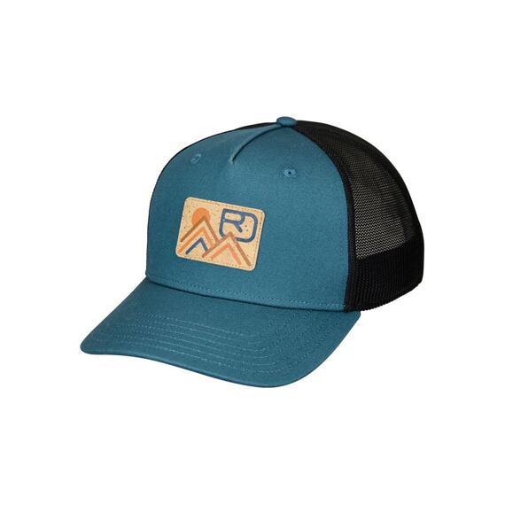 ORTOVOX kšiltová čepice CORKY TRUCKER CAP Dark Pacific