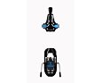 SKI TRAB skialpinistické vázání TITAN VARIO 2.0 BLUE + ST 78 mm