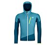 ORTOVOX pánská bunda LADIZ HYBRID JACKET Petrol Blue